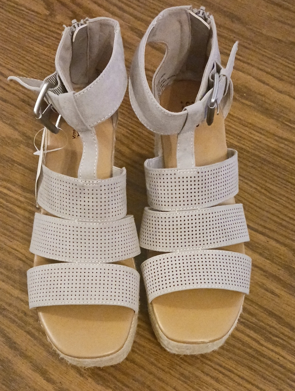 Ana Size 8 Wedge Sandal NWT